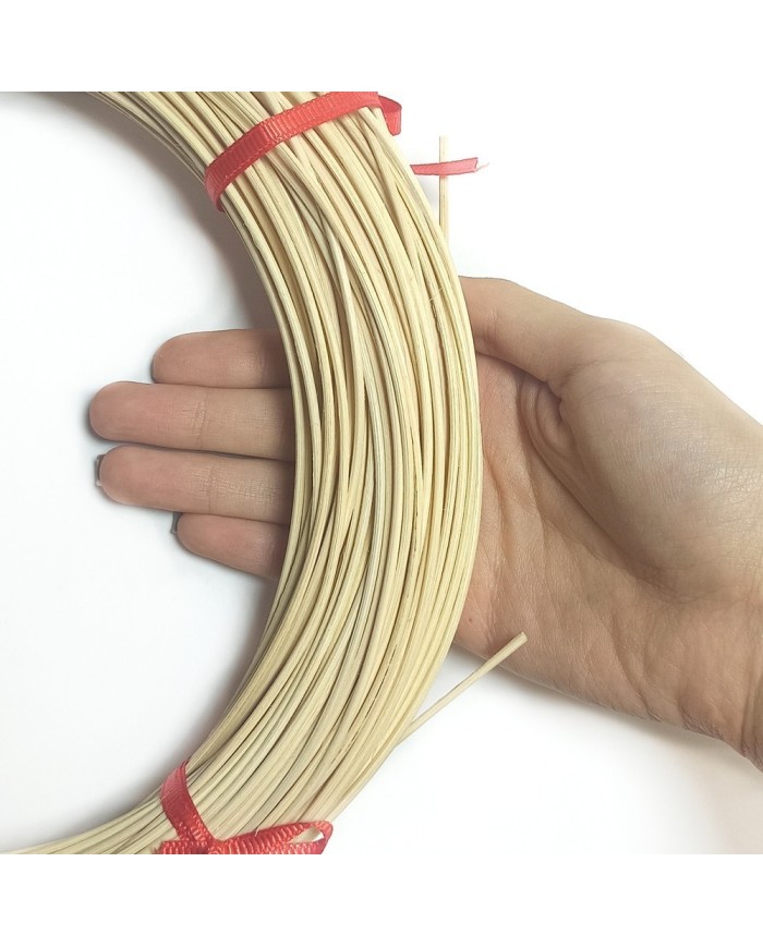 Rattan Doğal Bambu Çubuk 500 Gr Brüt - 4,5mm Örgü Rattan İp