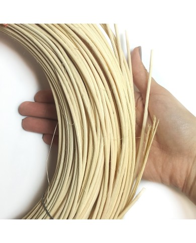 Rattan Doğal Bambu Çubuk 1 Kg Brüt - 4.5 mm Örgü Rattan İp