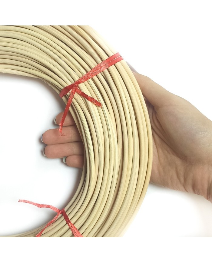 Rattan Doğal Bambu Çubuk 2 KG Brüt - 3,5 mm Örgü Rattan İp