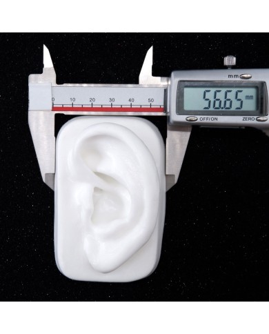 Silikon Kulak Alt Çerçeveli Sol 100 Adet - Takı ve Bijuteri Küpe Mankeni