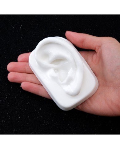 Silikon Kulak Alt Çerçeveli Sol 250 Adet - Takı ve Bijuteri Küpe Mankeni