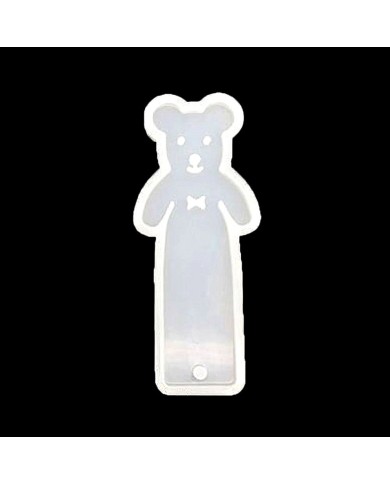 Kitap Ayracı Reçine Epoksi Kalıp Ayı Figür -Kod:152