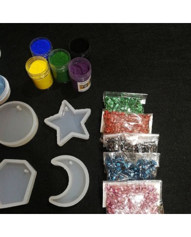 Anahtarlık ve Takı Reçine Epoksi Seti - A02