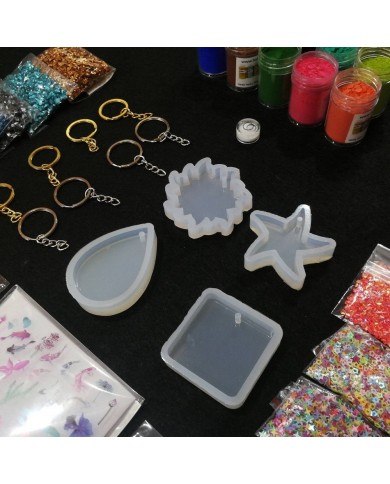 Anahtarlık ve Takı Reçine Epoksi Seti - Boya Seçmeli - A08