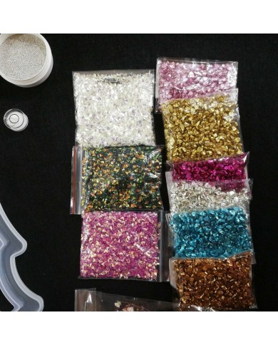 Yılbaşı Süsleme Reçine Epoksi Seti - Boya Seçmeli - A131