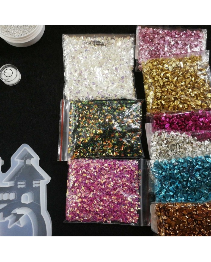 Yılbaşı Merry Chrıstmas Reçine Epoksi Seti - Boya Seçmeli - A133