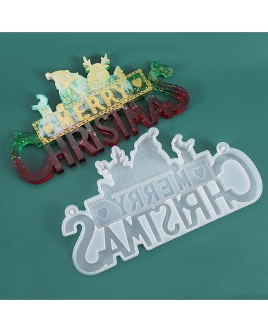 Yılbaşı Merry Chrıstmas Reçine Epoksi Seti - Boya Seçmeli - A133