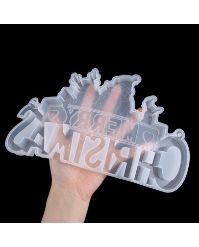 Yılbaşı Merry Chrıstmas Reçine Epoksi Seti - Boya Seçmeli - A133