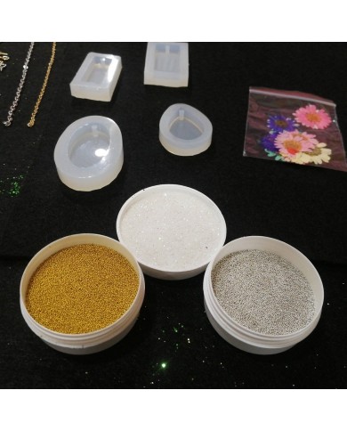 Anahtarlık ve Takı Reçine Epoksi Seti - Boya Seçmeli - A23