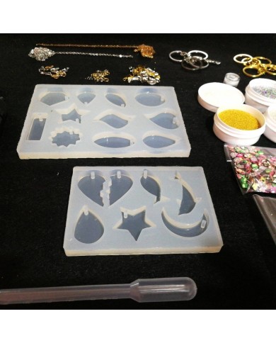 Anahtarlık ve Takı Reçine Epoksi Seti - A34