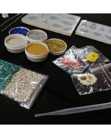 Anahtarlık ve Takı Reçine Epoksi Seti - A35