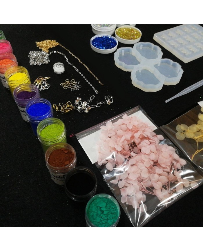 Anahtarlık ve Takı Reçine Epoksi Seti - A38