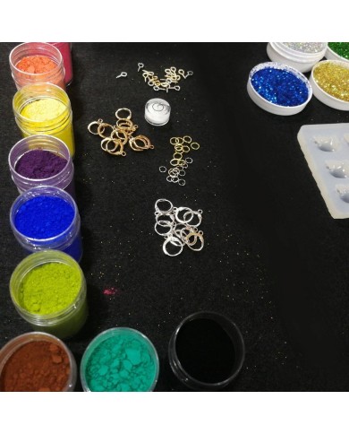 Hello Kitty Takı ve Anahtarlık Reçine Epoksi Seti - A40