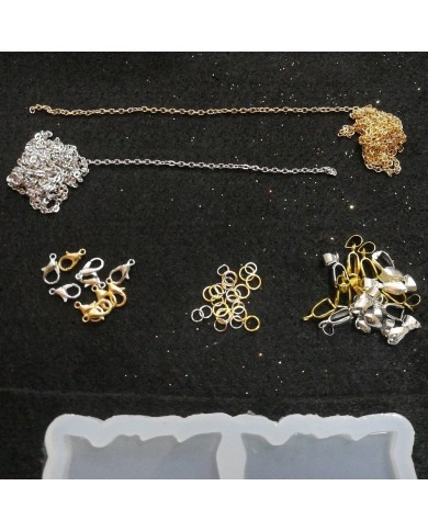 Dörtlü Dalgalı Magnet Reçine Epoksi Seti - A43