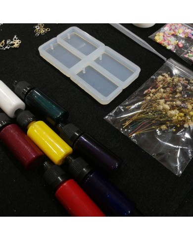 Dörtlü Dikdörtgen Magnet Kalıbı Reçine Epoksi Seti - A47