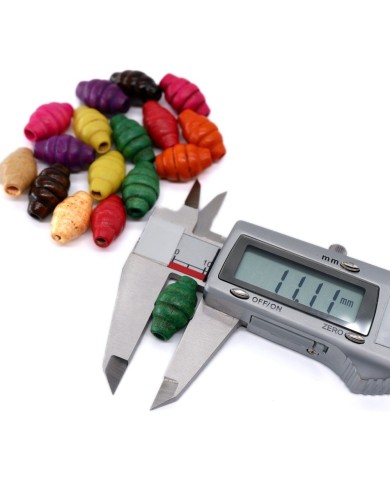 Ahşap Kuruvasan Boncuk - 50 Gram