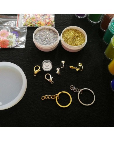 Magnet Kalıbı Yuvarlak Reçine Epoksi Seti - A58