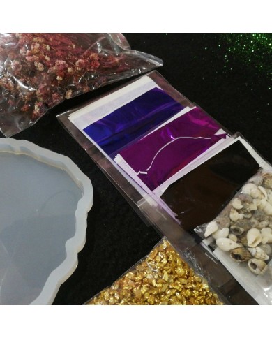 Bardak Altı Kalıbı Reçine Epoksi Seti - A64