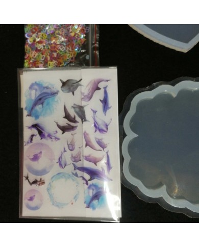 Bardak Altı Kalıbı Reçine Epoksi Seti - A74