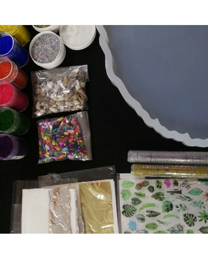 Tepsi Kalıbı Reçine Epoksi Seti T7 - A97