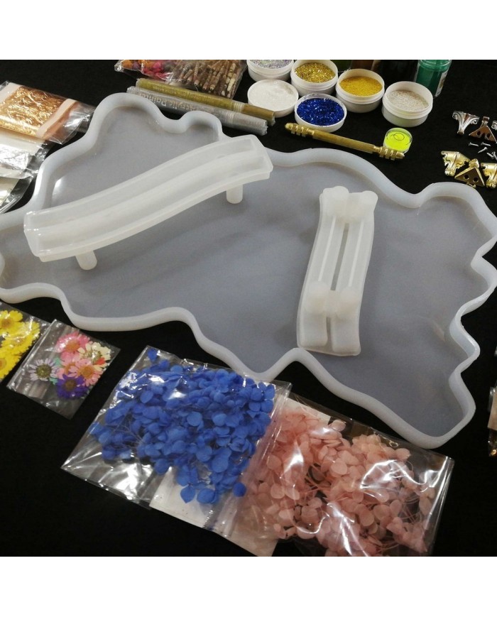 Tepsi Kalıbı Reçine Epoksi Seti T370 - A105 Tepsi Kalıbı Reçine Epoksi Seti T370 - A105