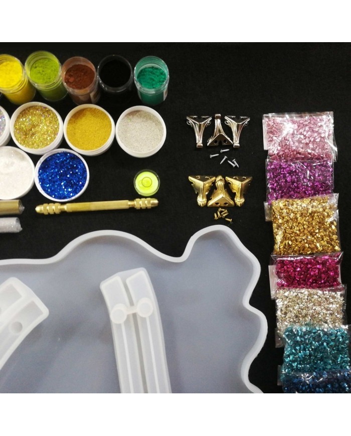 Tepsi Kalıbı Reçine Epoksi Seti T370 - A105 Tepsi Kalıbı Reçine Epoksi Seti T370 - A105