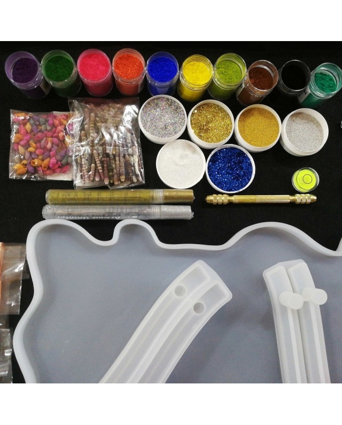 Tepsi Kalıbı Reçine Epoksi Seti T370 - A105 Tepsi Kalıbı Reçine Epoksi Seti T370 - A105