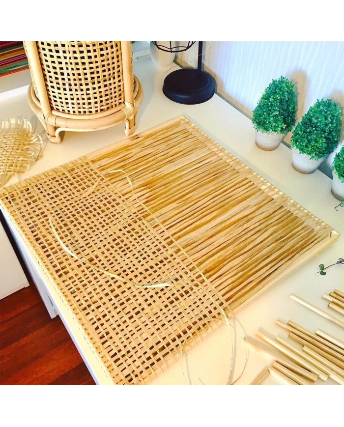 Doğal Rafya Kurutulmuş Saman İp & Craft Rafya İpi - 1000 Gr