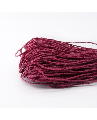 1 Kg Kağıt İp - Bordo Mürdüm - No 116