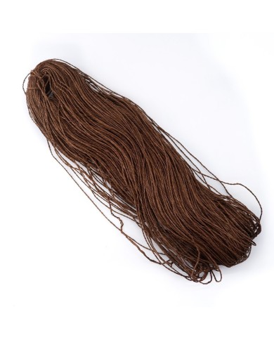 1 Kg Kağıt İp - Koyu Kahverengi - No 128