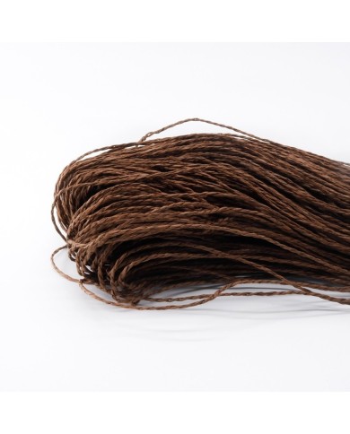 1 Kg Kağıt İp - Koyu Kahverengi - No 128