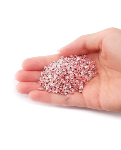 Büyük Cam Kırığı - 100 gr Pembe