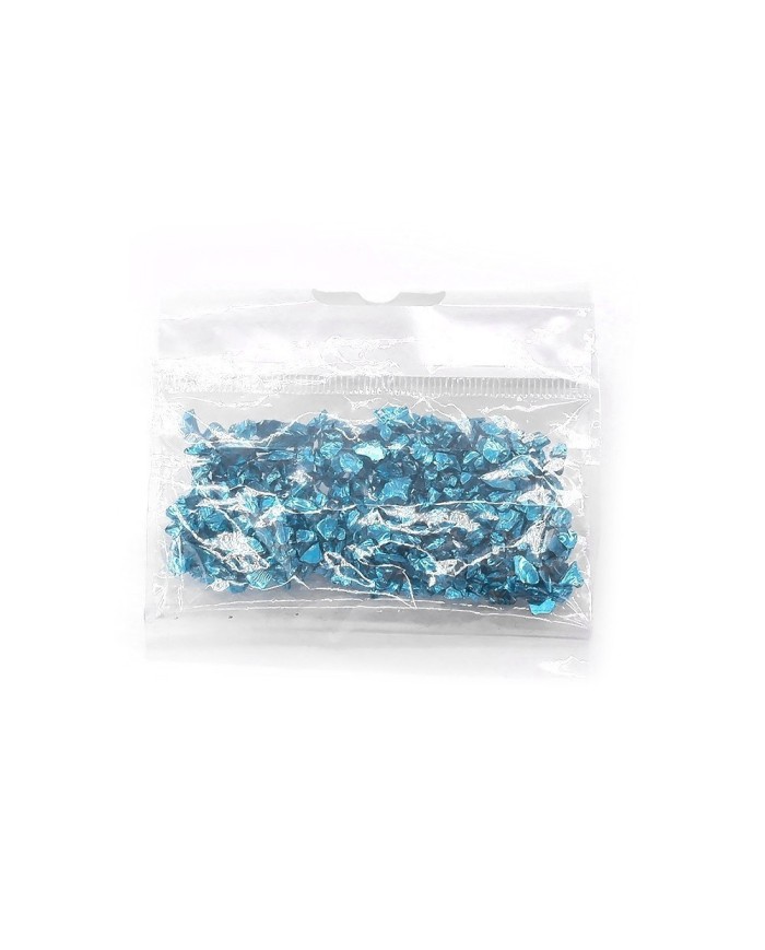 Büyük Cam Kırığı - Mavi - 50 gr