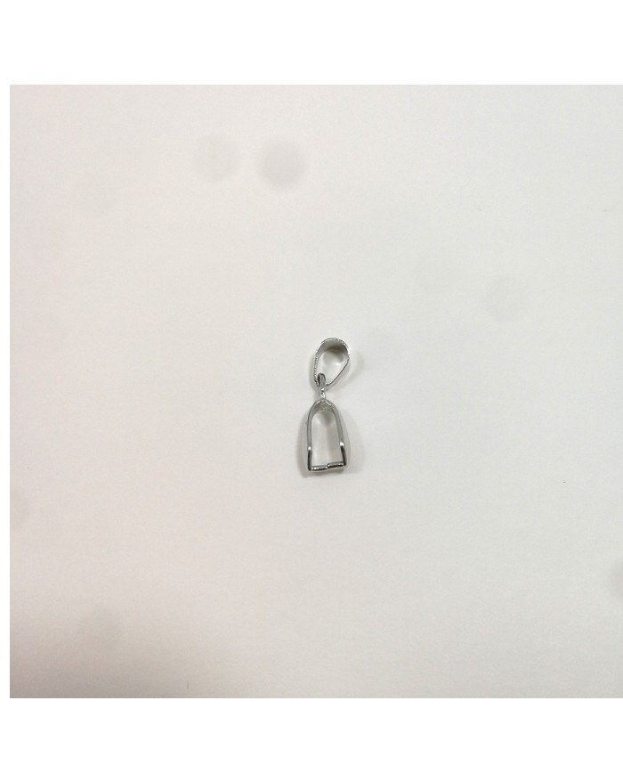 Reçine Epoksi Takı Kıskacı - Nikel Gümüş - 100 Adet