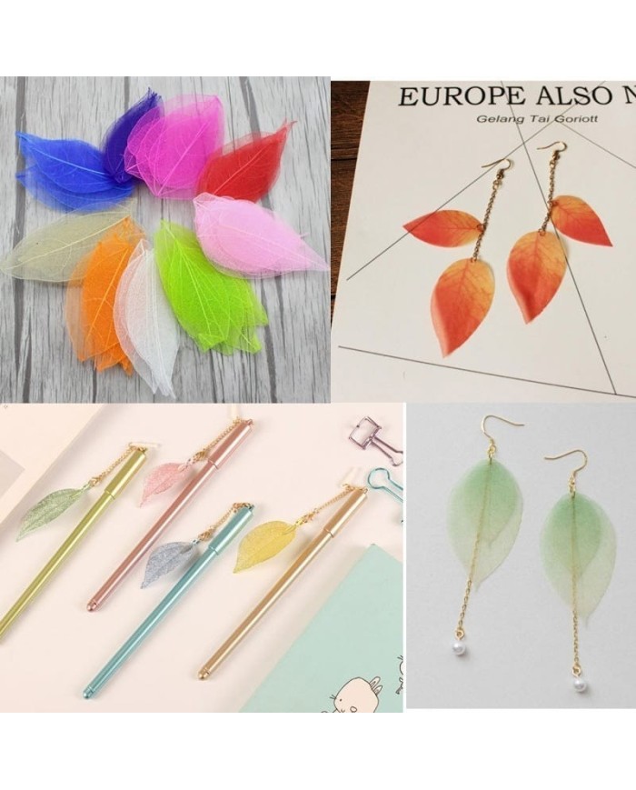 Kumaş Yaprak - Yeşil - 3 Adet Kumaş Yaprak - Yeşil - 3 Adet