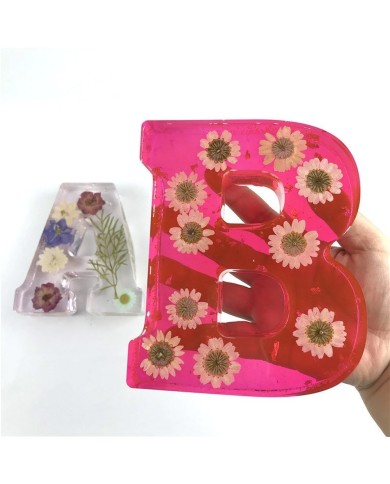 Büyük Reçine Epoksi Silikon Kalıp Big Boy Harf - J