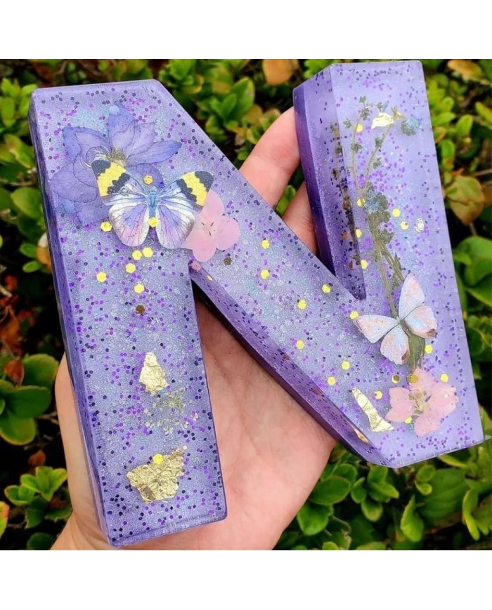 Büyük Reçine Epoksi Silikon Kalıp Big Boy Harf - S