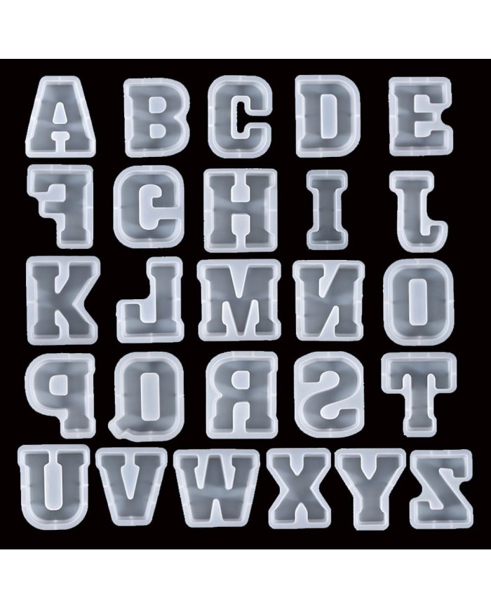 Büyük Reçine Epoksi Silikon Kalıp Big Boy Harf - T