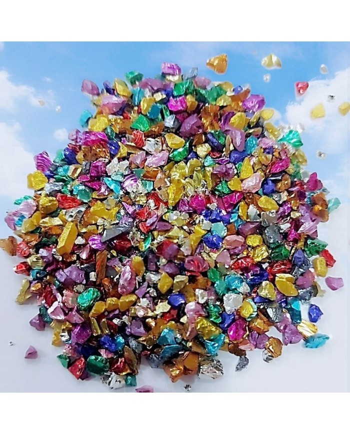 Cam Kırığı - Mix Renk - 50 gr