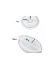 Bardak Altı Nazar Değmesin Muhabbete Epoksi Reçine Silikon Kalıp-Kod:1010-B