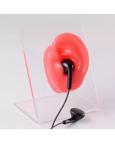 Silikon Kulak Ten Renk Sol 1 Adet - Takı ve Bijuteri Küpe Mankeni