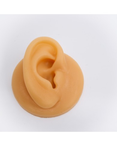 Silikon Kulak Ten Renk Sağ 1 Adet - Takı ve Bijuteri Küpe Mankeni