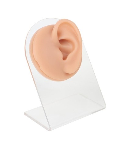 Silikon Kulak Ten Renk Sol- Sağ 1 Takım - Takı ve Bijuteri Küpe Mankeni