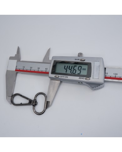 Papağan Yandan Yaylı Metal Gri 10 Çift