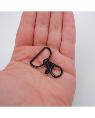 Papağan Yandan Yaylı Siyah Metal 1-5 Çift