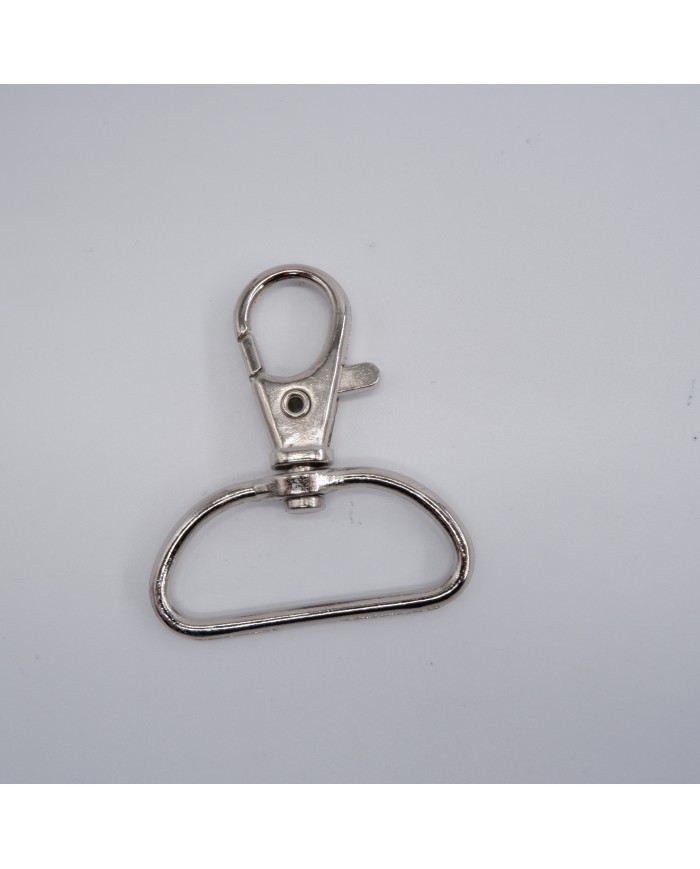 Papağan Yandan Yaylı Metal Nikel Gümüş 1 Çift