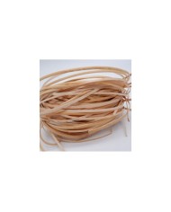 Yassı Rattan Doğal Bambu Çubuk 1 KG Brüt - 2mm Rattan İp