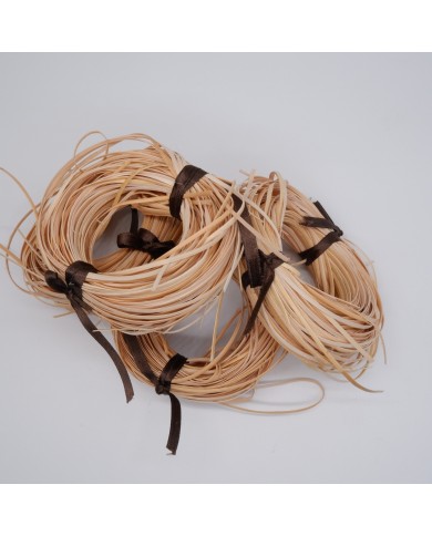 Yassı Rattan Doğal Bambu Çubuk 1 Kg Brüt - 2,25mm Rattan İp