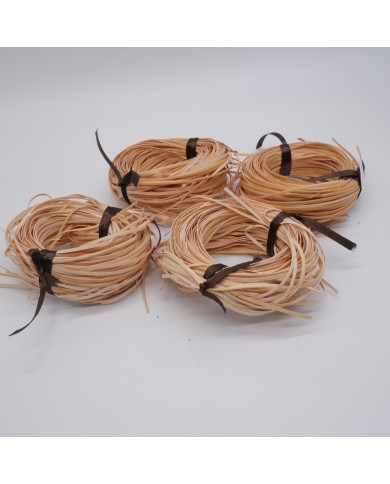 Yassı Rattan Doğal Bambu Çubuk 500 Gr Brüt - 2,25mm Rattan İp