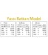 Yassı Rattan Doğal Bambu Çubuk 70 gr Brt 2,25 mm Rattan İp